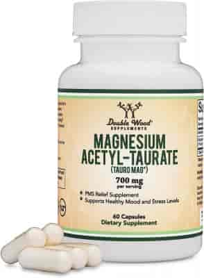 Double Wood Magnesium Acetyl-Taurate 350mg, 60kap Double Wood Magnesium Acetyl-Taurate 350mg, 60kap