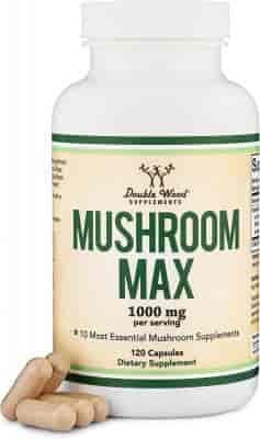 Double Wood Mushroom Max 500mg, 120kap Double Wood Mushroom Max 500mg, 120kap