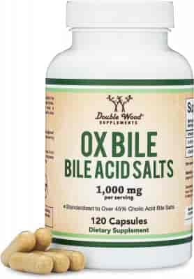 Double Wood Ox Bile Bileacid Salts 500mg, 120kap Double Wood Ox Bile Bileacid Salts 500mg, 120kap