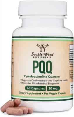 Double Wood PQQ, Pyrroloquinoline quinone 20mg, 60kap Double Wood PQQ, Pyrroloquinoline quinone 20mg, 60kap