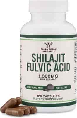 Double Wood Shilajit Fulvic Acid 500mg, 120kap Double Wood Shilajit Fulvic Acid 500mg, 120kap