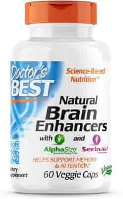 Dr. Best Natural Brain Enhancers 60 Veg kap Dr. Best Natural Brain Enhancers 60 Veg kap