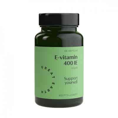 Great Earth E-Vitamin 60 kap Great Earth E-Vitamin 60 kap