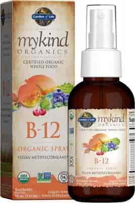 Garden of Life Mykind B-12 Organic Spray, 58ml Garden of Life Mykind B-12 Organic Spray, 58ml