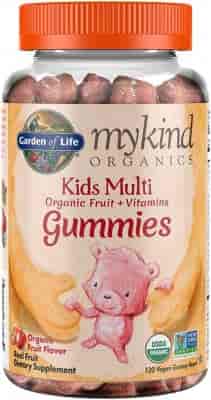 Garden of Life Mykind Kids Multi, Oganic Fruit + Vitamines 120 Vegetarian Gummies Garden of Life Mykind Kids Multi, Oganic Fruit + Vitamines 120 Vegetarian Gummies