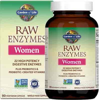 Garden of Life Raw Enzymes, Women, 90k Garden of Life Raw Enzymes, Women, 90k