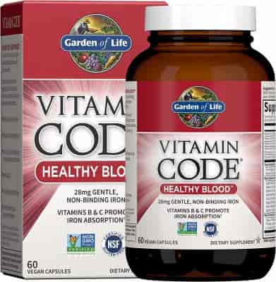 Garden of Life Vitamin Code Healthy Blood 60kap Garden of Life Vitamin Code Healthy Blood 60kap