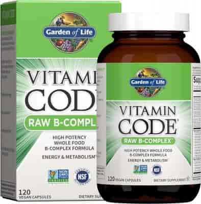 Garden of Life Vitamin Code Raw B-Complex, 120 Vegan Capsules Garden of Life Vitamin Code Raw B-Complex, 120 Vegan Capsules