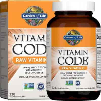 Garden of Life Vitamin Code Raw Vitamin C 500mg 120 kapslar Garden of Life Vitamin Code Raw Vitamin C 500mg 120 kapslar