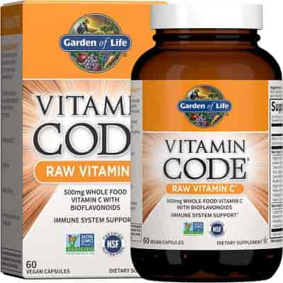 Garden of Life Vitamin Code Raw Vitamin C 500mg 60 kapslar Garden of Life Vitamin Code Raw Vitamin C 500mg 60 kapslar