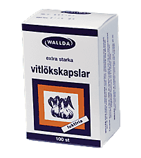 Wallda Vitlökskapslar 100st Wallda Vitlökskapslar 100st