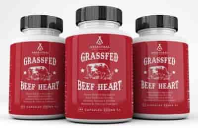 Ancestral Supplements Grass-Fed Beef Heart 180 kapslar Ancestral Supplements Grass-Fed Beef Heart 180 kapslar