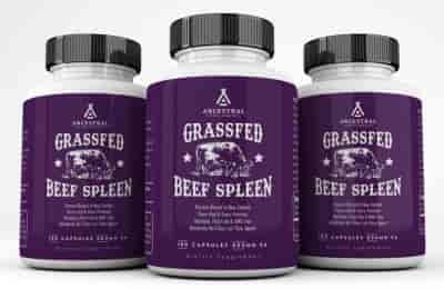 Ancestral Supplements Grass-Fed Beef Spleen 180 kapslar Ancestral Supplements Grass-Fed Beef Spleen 180 kapslar