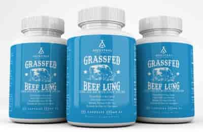 Ancestral Supplements Grass-Fed Lung w/ Liver 180 kapslar Ancestral Supplements Grass-Fed Lung w/ Liver 180 kapslar