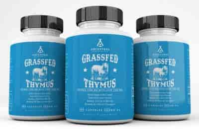 Ancestral Supplements Grass-Fed Thymus 180 kapslar Ancestral Supplements Grass-Fed Thymus 180 kapslar