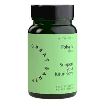 Great Earth Folsyra 400 mcg 60 tab Great Earth Folsyra 400 mcg 60 tab