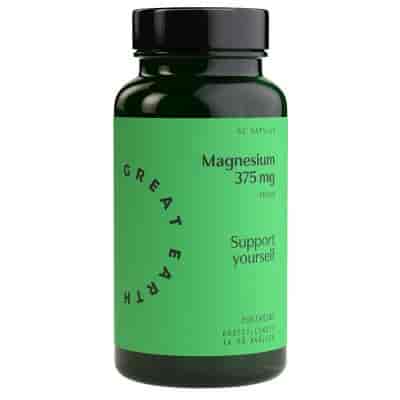 Great Earth Magnesium 375 mg 60 kap Great Earth Magnesium 375 mg 60 kap