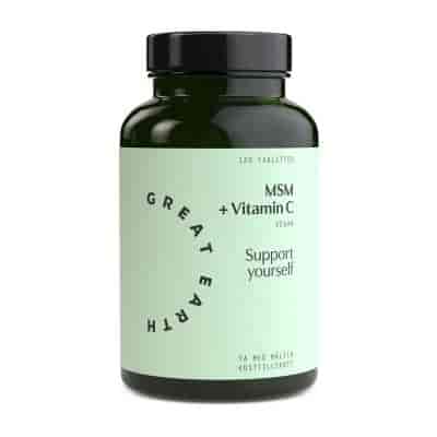 Great Earth MSM 1000 mg + C-Vitamin 300 mg 120 tab Great Earth MSM 1000 mg + C-Vitamin 300 mg 120 tab