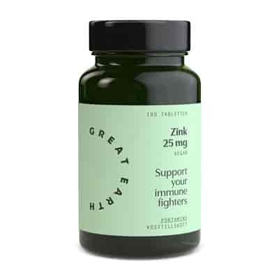 Great Earth Zink 25 mg 100 tab Great Earth Zink 25 mg 100 tab