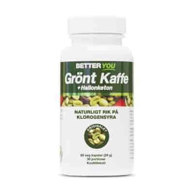 Better You Grönt kaffe + Hallonketon 60 kap Better You Grönt kaffe + Hallonketon 60 kap