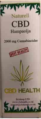 CBD Health Naturell CBD Hampaolja Kroppsolja 20, 10ml CBD Health Naturell CBD Hampaolja Kroppsolja 20, 10ml