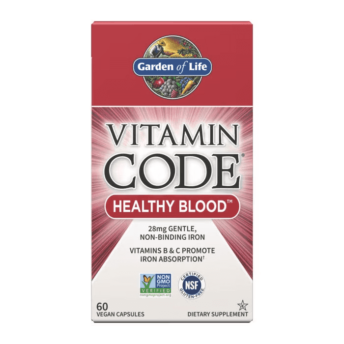 Garden of Life Vitamin Code Healthy Blood 60kap Garden of Life Vitamin Code Healthy Blood 60kap