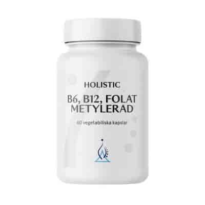 Holistic B6, B12, Folat Methyl 60 kap Holistic B6, B12, Folat Methyl 60 kap