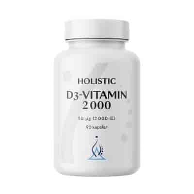 Holistic D3-Vitamin 2000 IU 90 kap Holistic D3-Vitamin 2000 IU 90 kap