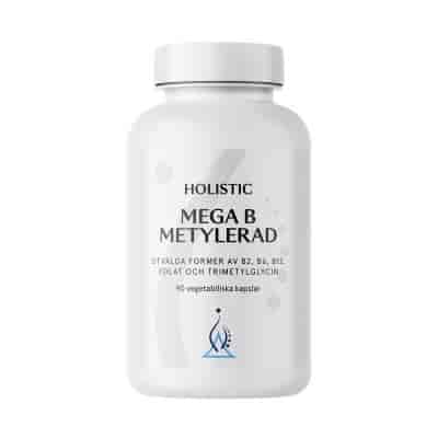 Holistic Mega B Metylerad 90 kap Holistic Mega B Metylerad 90 kap