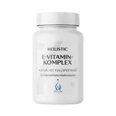 Holistic Vitamin E-vitaminkomplex 30 kap Holistic Vitamin E-vitaminkomplex 30 kap