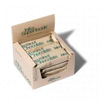 Inika Superfoods Hazelnut Chocolate Bar 12-pack Inika Superfoods Hazelnut Chocolate Bar 12-pack