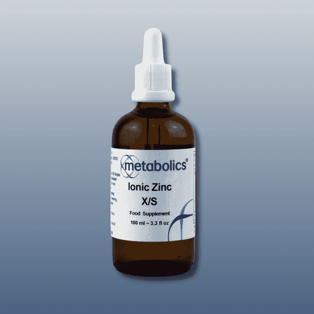 Metabolics Ionic Zinc X/S 100 ml Metabolics Ionic Zinc X/S 100 ml