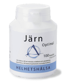 Helhetshälsa JärnOptimal 25 mg 100 kap Helhetshälsa JärnOptimal 25 mg 100 kap