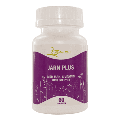 Alpha Plus Järn Plus 60 tab Alpha Plus Järn Plus 60 tab