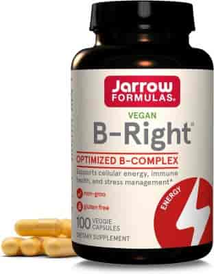 Jarrow Formulas B-Right Optimized B-Complex 100 kap Jarrow Formulas B-Right Optimized B-Complex 100 kap