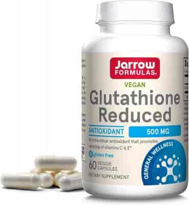 Jarrow Formulas Glutathione Reduced 500 mg 60 kap Jarrow Formulas Glutathione Reduced 500 mg 60 kap