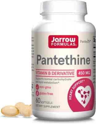 Jarrow Formulas Pantethine 450mg 60 Softgels Jarrow Formulas Pantethine 450mg 60 Softgels