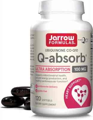 Jarrow Formulas Q-absorb Co-Q10 100mg 120 Softgels Jarrow Formulas Q-absorb Co-Q10 100mg 120 Softgels