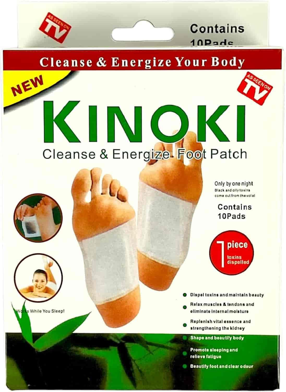 Kinoki Cleansing Detox Foot Pads 10 st Kinoki Cleansing Detox Foot Pads 10 st