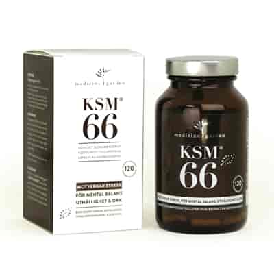 Medicine Garden KSM66 Ashwagandha 120 kapslar Medicine Garden KSM66 Ashwagandha 120 kapslar