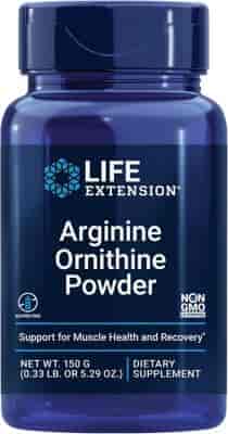 Life Extension Arginine Ornithine Powder 150 g Life Extension Arginine Ornithine Powder 150 g