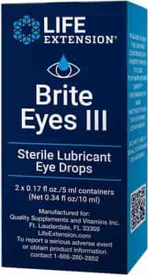 Life Extension Brite Eyes III Eye Drops 10 ml Life Extension Brite Eyes III Eye Drops 10 ml