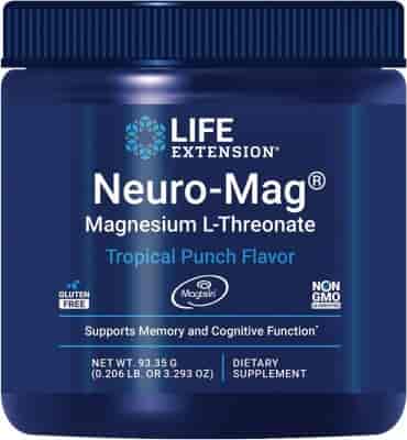 Life Extension Neuro-Mag, Magnesium L-Threonate 93,35g Life Extension Neuro-Mag, Magnesium L-Threonate 93,35g