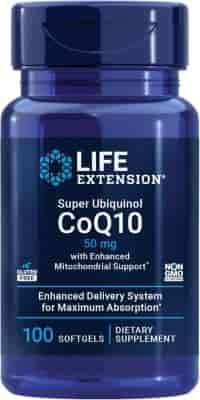 Life Extension Super Ubiquinol CoQ10 50 mg 100 Softgels Life Extension Super Ubiquinol CoQ10 50 mg 100 Softgels