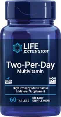 Life Extension Two-Per-Day Multivitamin 60 Kap Life Extension Two-Per-Day Multivitamin 60 Kap
