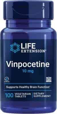 Life Extension Vinpocetine 10 mg 100 Veg Tabletter Life Extension Vinpocetine 10 mg 100 Veg Tabletter