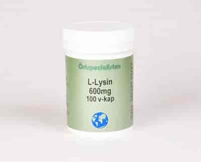 Örtspecialisten L-lysin 600mg 100 Veg. Kap. Örtspecialisten L-lysin 600mg 100 Veg. Kap.