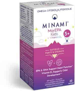 Minami MorEPA Kids Omega-3 85% 60kap Minami MorEPA Kids Omega-3 85% 60kap
