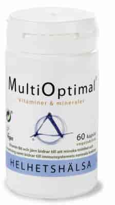 Helhetshälsa MultiOptimal® multivitamin 60 kapslar Helhetshälsa MultiOptimal® multivitamin 60 kapslar