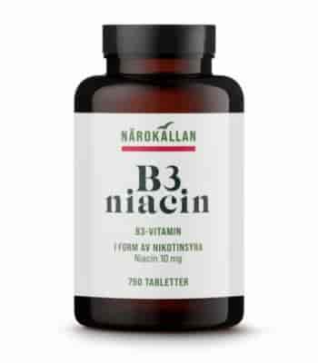 Närokällan B3 100 mg 90 kap Närokällan B3 100 mg 90 kap